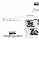 EarthQuake Focus F5.25 Manual del propietario y garantía