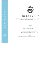 360 BANDIT HARVEST INTERNATIONAL Istruzioni per l'installazione