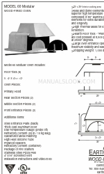 EarthStone 60 Modular Dimensional Drawing