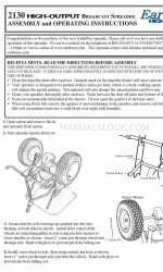 EarthWay 2130 High-Output Instrucciones de montaje y funcionamiento