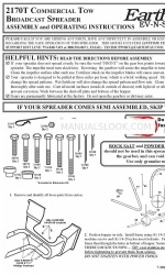 EarthWay 2170T Manuale di montaggio e istruzioni per l'uso
