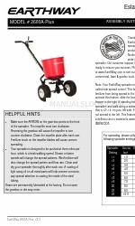 EarthWay 2600A-Plus Assembly Instructions Manual