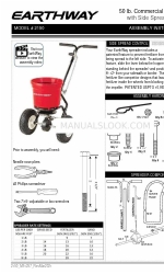 EarthWay EV-N-SPRED 2150 Manual de instrucciones de montaje