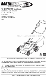 EarthWise 60220 Manual do operador