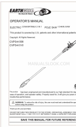 EarthWise CVPS41008 Посібник оператора