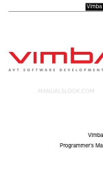 Allied Vision Technologies Vimba C API 프로그래머 매뉴얼