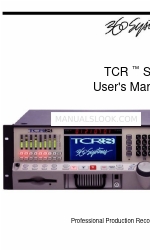 360 Systems TCR8 Gebruikershandleiding