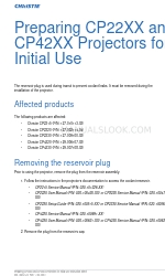 Christie CP2230 Manual