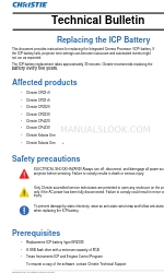 Christie CP4220 Technisch bulletin