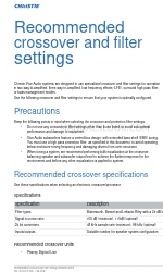 Christie LS Series Instruction Sheet