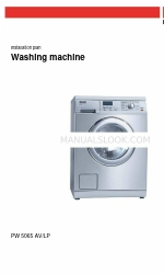 Miele PW 5065 AV Tesisat Planı