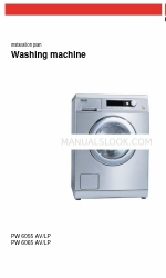 Miele PW 6055 AV/LP Plan instalacji