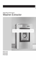 Miele PW 6163 Manual de instrucciones