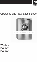 Miele PW 6241 Operating And Installation Instructions