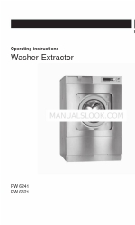 Miele PW 6321 Інструкція з експлуатації Посібник з експлуатації