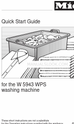 Miele W 5943 WPS Snelstarthandleiding