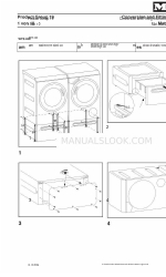 Miele W4800 - DRYER STAND Manual de instrucciones de montaje