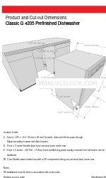 Miele G 4205 Product Dimensions