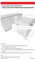 Miele G 4275 SCSF Product Dimensions