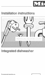 Miele G 643 Manual de instrucciones de instalación