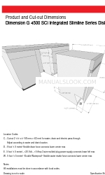 Miele G4500SCI Product Dimensions