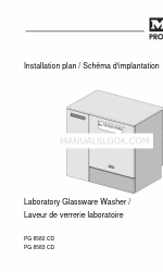 Miele PG 8583 CD Plan de instalaciones