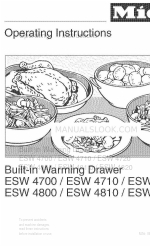 Miele ESW4710 Panduan Petunjuk Pengoperasian