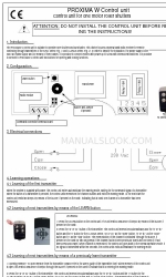 Allmatic PROXIMA W Quick Start Manual