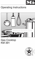 Miele KM 391 Panduan Petunjuk Pengoperasian