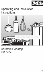 Miele KM 5656 Instructions d'utilisation et d'installation