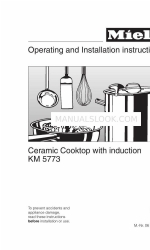 Miele KM 5773 Manuale operativo e di installazione