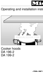 Miele DA 199-2 Betriebs- und Installationshandbuch