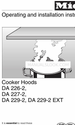 Miele DA 227-2 Betriebs- und Installationshandbuch