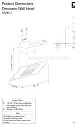 Miele DA 289-3 Ürün Boyutları