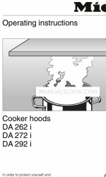 Miele DA 292 i Manual de instrucciones