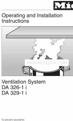 Miele DA 326-1 i Instrukcja obsługi i instalacji