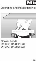 Miele DA 362 Manuale operativo e di installazione