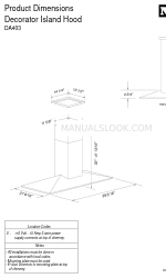 Miele DA 403 Productafmetingen