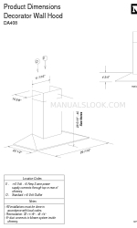 Miele DA 408 Dimensioni del prodotto