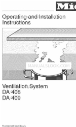Miele DA 409 Інструкція з експлуатації та монтажу