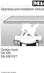 Miele DA 439 EXT Manuale operativo e di installazione