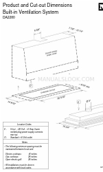 Miele DA2280 Dimensions