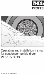 Miele PT 5135 C EL Інструкція з експлуатації та монтажу