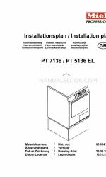 Miele PT 5136 EL 설치 계획