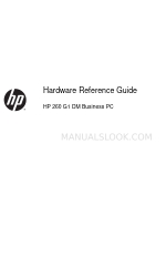 HP 260 G1 Hardware Reference Manual