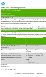 HP 280 G5 SFF Business PC Product End-Of-Life Disassembly Instructions