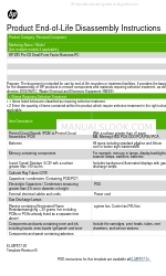 HP 280 Pro G2 Small Form Factor Product End-Of-Life Disassembly Instructions