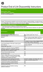 HP 282 Pro G4 Disassembly Instructions Manual