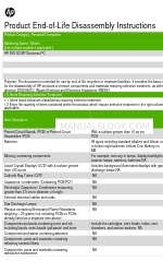 HP 290 G2 MT Business Product End-Of-Life Disassembly Instructions