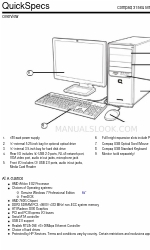 HP 315eu - Microtower PC Especificações